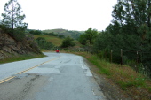 Descending the west side of Panoche Pass.