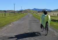 Ron climbs through Vallecitos Valley to Syncline Divide.