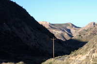 Ron starts descending through Griswold Canyon