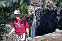 Bill at Illilouette Fall viewpoint