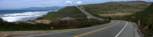 Northbound CA1 at Pomponio State Beach