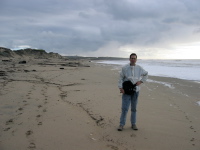 Bill on Pescadero Beach