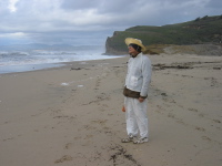 David on Pescadero Beach