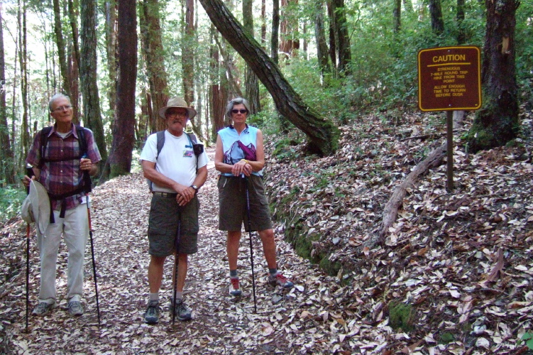 After completing the Peters Creek Loop.