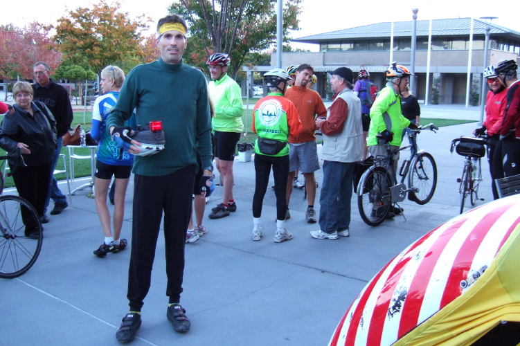 Bill at the gathering spot.