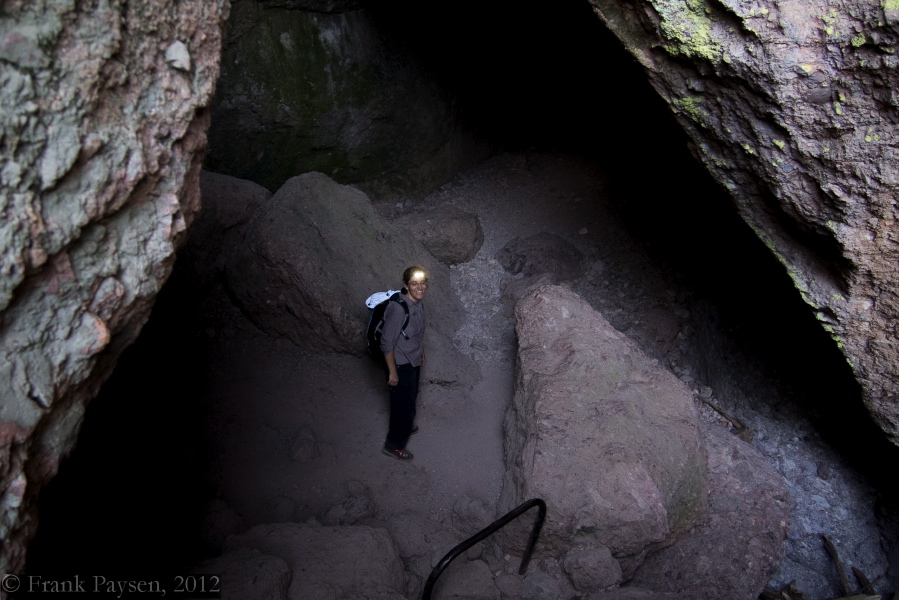 Stella in Balconies Cave
