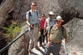 Bill, Stella, Frank, and Ron at the Observation Point