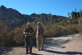 Ron and David on High Peaks Trail