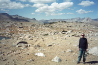 Bill on the way from Muriel Lake (1)