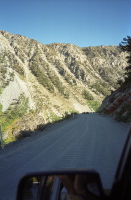 Descending North Lake Rd.