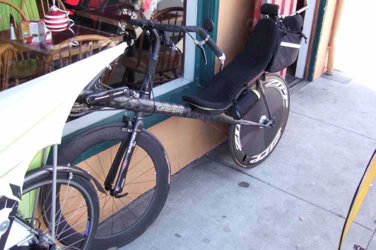 Dana Lieberman's tricked-out Carbent.