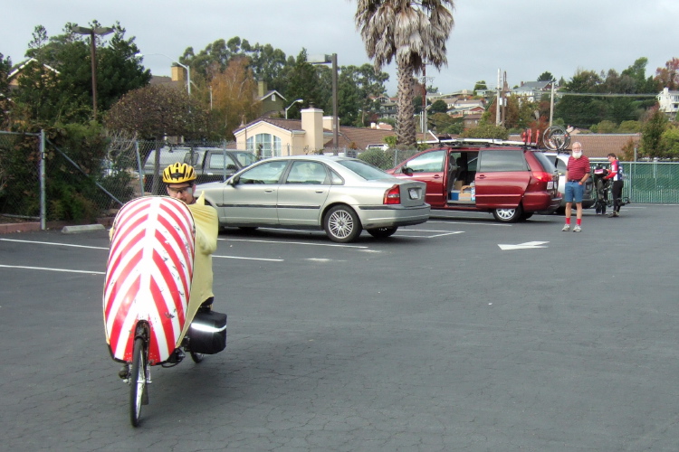 Zach starts the return leg.