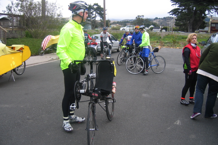 Assembling for the start.