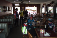 Inside the Upper Crust Pizza, Santa Cruz.