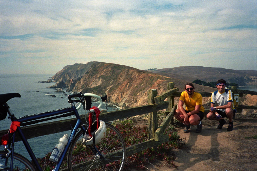 Richard and Bill at Chimney Rock