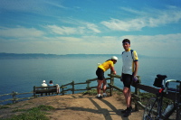 Richard and Bill at Chimney Rock.