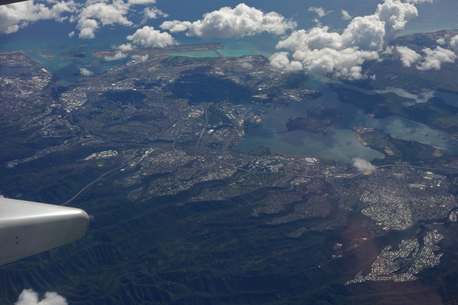 Pearl Harbor and Honolulu International Airport