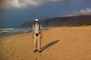 Bill on Polihale Beach