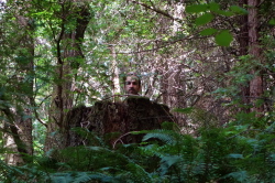 Bogdan plays hide and seek.