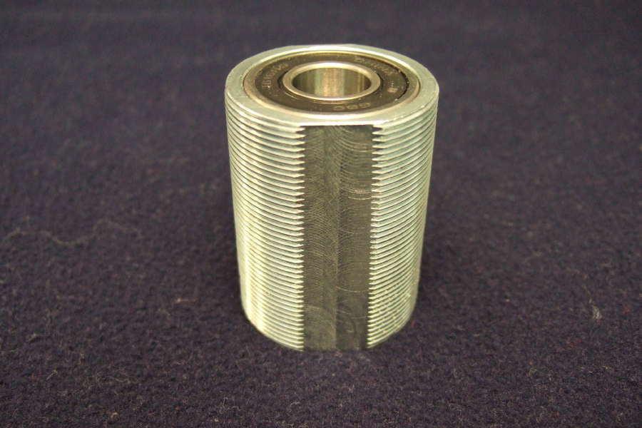 Steel mid-drive shaft.
