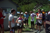 Candid photo at Palomares rest stop.