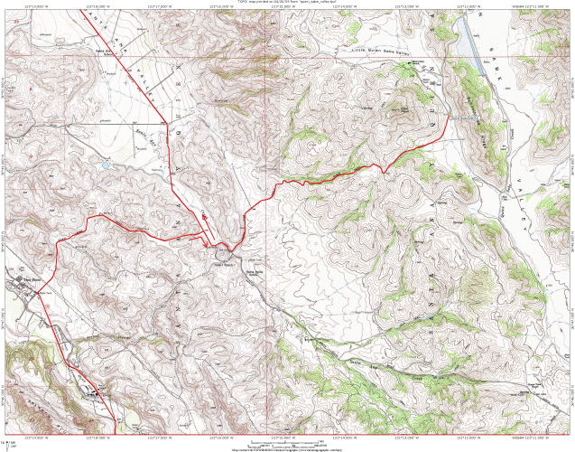 Quien Sabe Detail Map