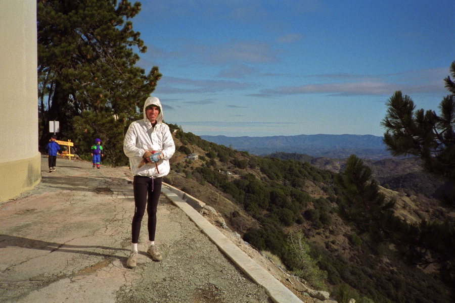 Bill on Mt. Hamilton.