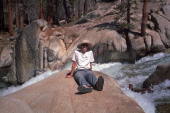 Bill at Lower Rainbow Falls