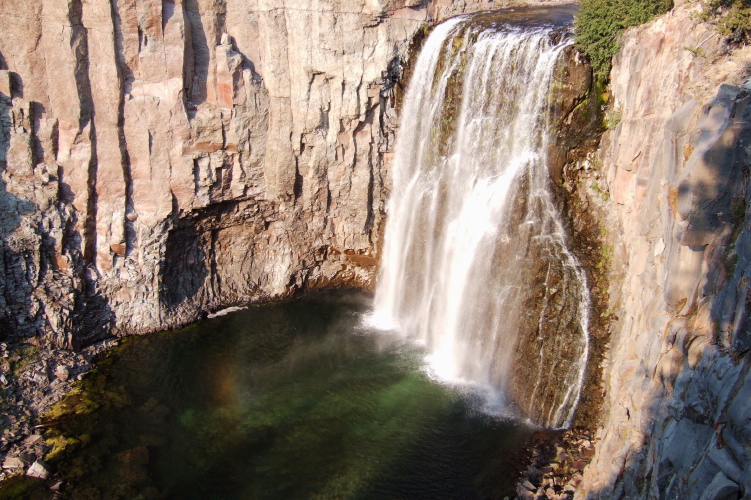 The Falls and its Rainbow.