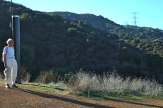 View up the PG&E Trail.