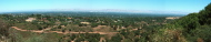 Panorama of Los Altos Hills from the High Meadow Trail