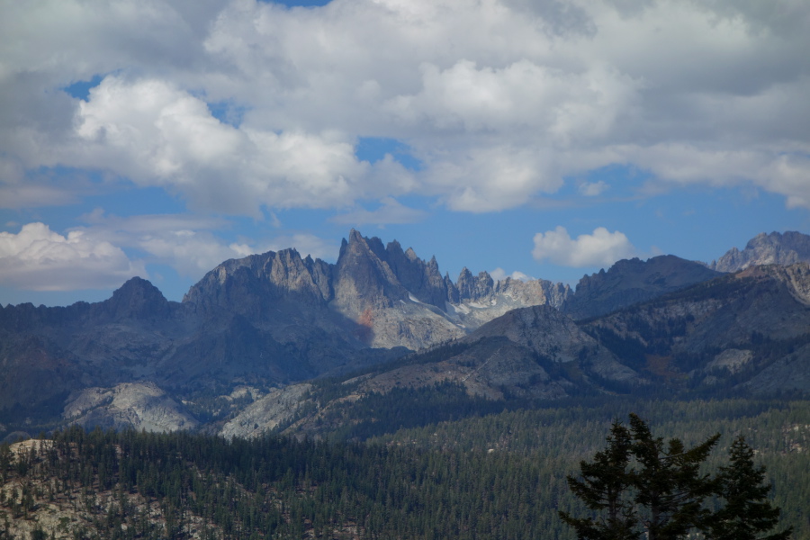 The Minarets from Minaret Vista