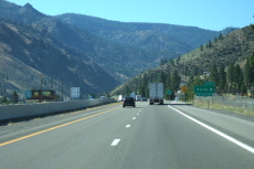 Passing through Verdi, NV, about to enter California.