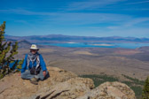Mono Lake is in the background.
