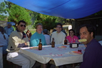 Group photo at the Grimm's