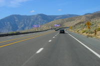 Climbing US50 from Carson City toward Spooner Summit.