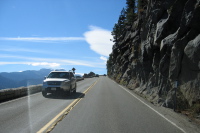 Climbing Meyers Grade.