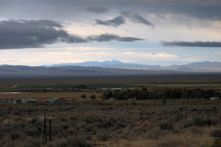 Notch Peak (9500ft) from Baker, NV.