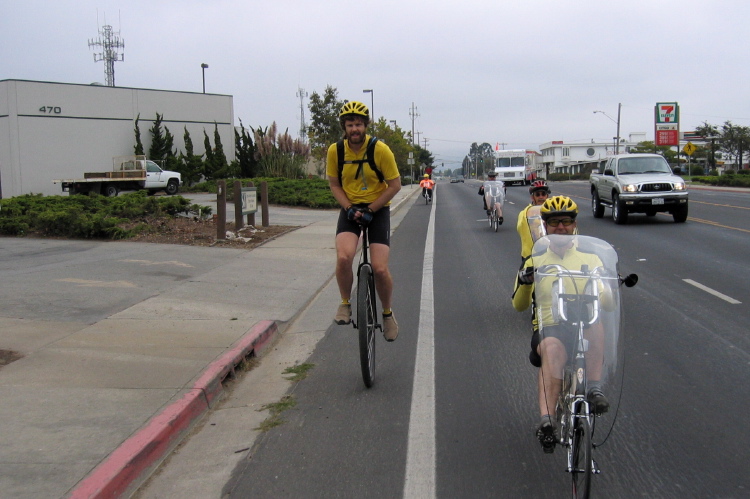Everyone cruising down Airport Blvd., Freedom, CA.