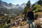 Bill on the trail to Mono Pass