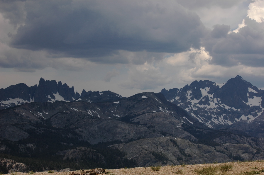 The Minarets and Mt. Ritter