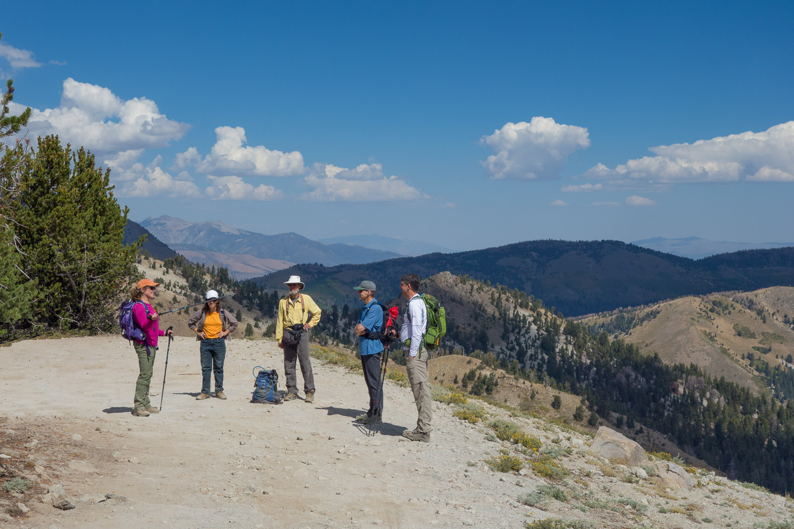 (l to r): Beth Dawson, Stella Hackell, Frank Paysen, Thomas Maslen, and Greg Whitehead.  Photo courtesy of Frank Paysen.