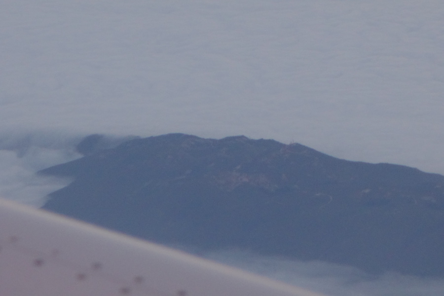 Passing over Montara Mountain
