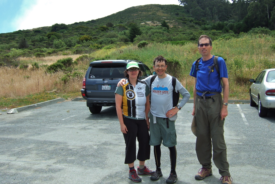The photo at the beginning of the hike.