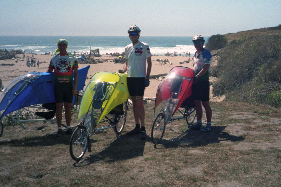 At San Gregorio Beach