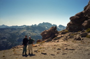 Bill and David at the western Teat (1)