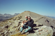 David and BIll on the summit of the eastern Teat (2)