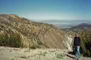 Mono Lake from Deadman Pass on San Joaquin Ridge