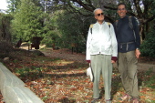 David and Bill at the north trailhead