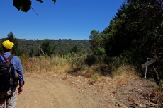 El Sereno Ridge in the distance